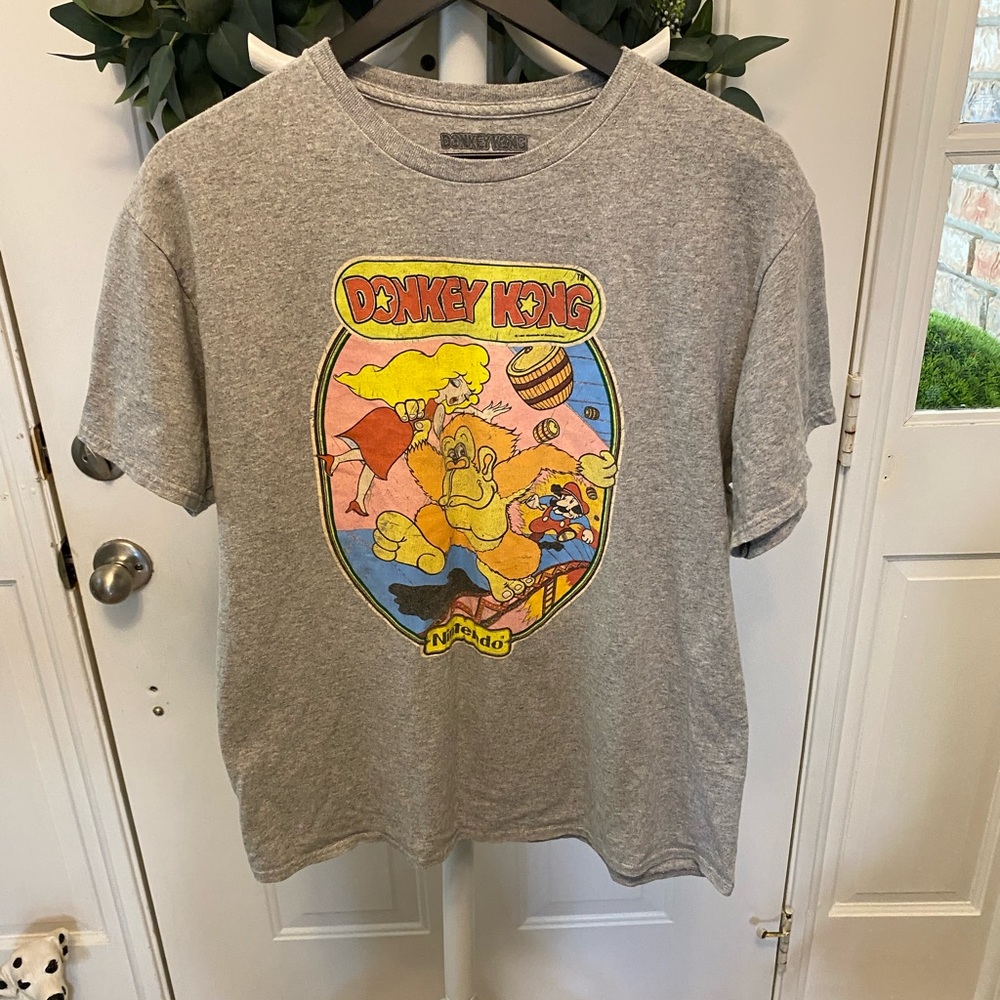 Mens Nintendo Donkey Kong T Shirt SS L